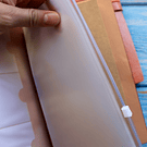 Cuaderno estilo Traveler’s Notebook o cuaderno viajero con cubierta de cuero sintético y bolsillos interiores