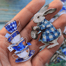 Set de Stickers El Principito y Alicia (40 stickers)