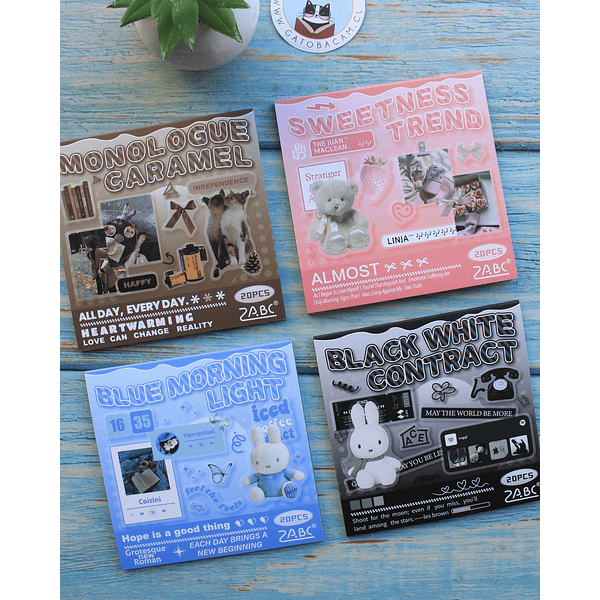 Libro de stickets Retro