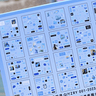 Libro de stickets Retro