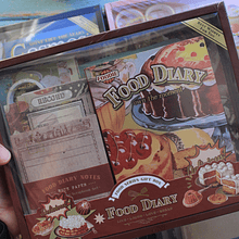Set de Journaling - Kit de Scrapbooking Food Diary