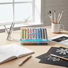 Destacadores Metallicos Glitter 10 colores