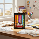 Set 6 destacadores Snoopy 
