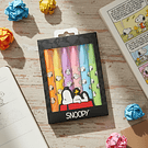 Set 6 destacadores borrables Snoopy 