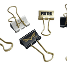 Binder Clips Harry Potter - 6 unidades