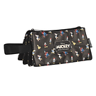 Estuche Mickey cuadruple