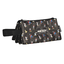 Estuche Mickey cuadruple
