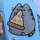 Cuaderno Tamaño Carta Pusheen 3 Materias