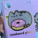 Cuaderno Tamaño Carta Pusheen 3 Materias