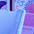 Cuaderno tamaño carta Mystic 3 materias