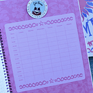 Cuaderno tamaño carta Mystic 3 materias