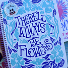 Cuaderno tamaño carta Mystic 3 materias