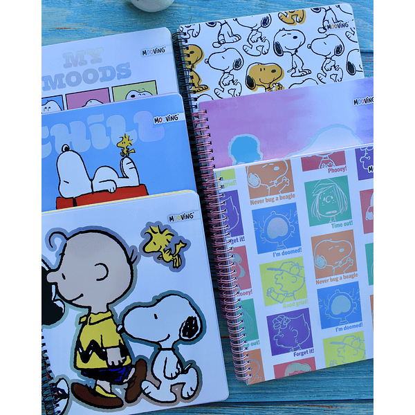 Cuaderno universitario Snoopy 100 Hojas