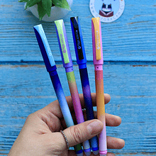 Roller Gel Borrable, Borrax SUNSET Tinta Azul.-