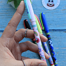 Roller Gel Borrable, Borrax JUMP, Tinta Azul.-