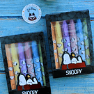 Set 6 destacadores borrables Snoopy 