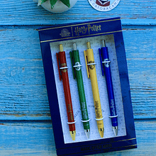 Set 4 Boligrafos pasta Harry Potter