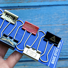 Binder Clips Harry Potter - 6 unidades