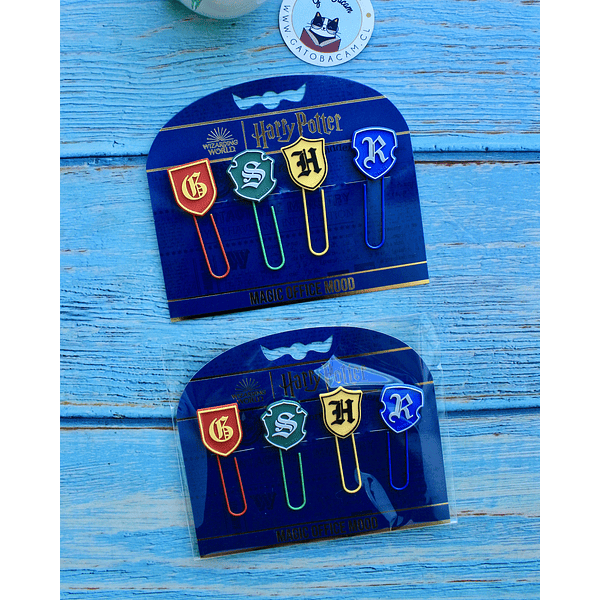 Paper clips Harry Potter - 4 unidades