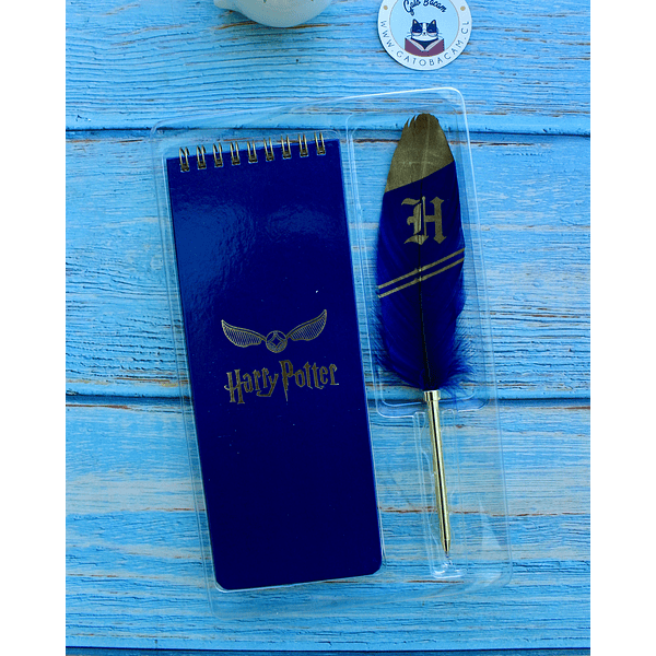 Set Libreta más Pluma Harry Potter