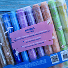 Destacadores Metallicos Glitter 10 colores