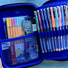 Estuche doble Eva, Harry Potter