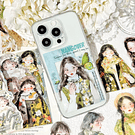 Set 20 stickers diseño Chica Japonesa