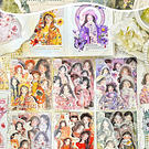 Set 20 stickers diseño Chica Japonesa