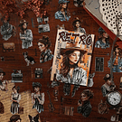 Libro Stickers chica Vintage 20 Hojas