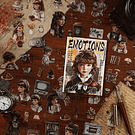 Libro Stickers chica Vintage 20 Hojas