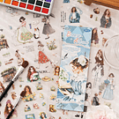 Libro de stickers Chicas y Paisajes
