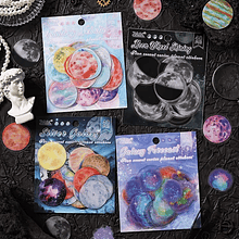 Set Stickers Planetas y Galaxias