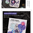 Set Stickers Planetas y Galaxias