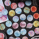 Set Stickers Planetas y Galaxias
