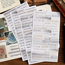 Set de stickers Frases y Letras