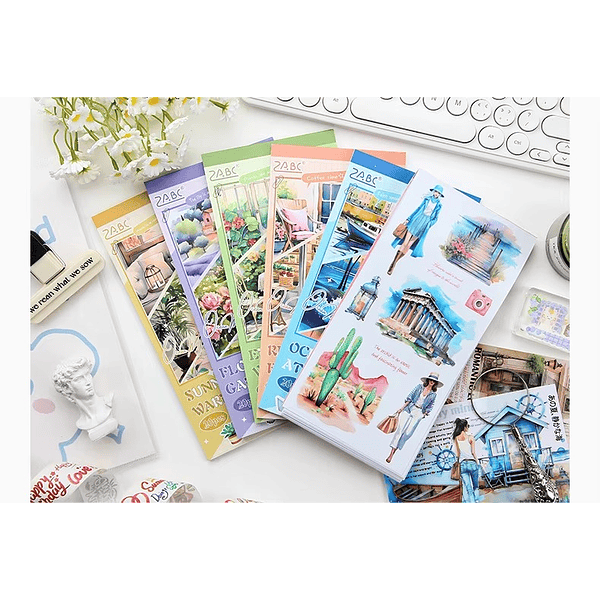 Libro de Stickers diseño Momentos