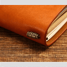 Cuaderno estilo Traveler’s Notebook o cuaderno viajero con cubierta de cuero sintético y bolsillos interiores