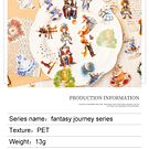 Set de Stickers El Principito y Alicia (40 stickers)