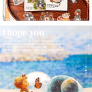 Set de Stickers El Principito y Alicia (40 stickers)