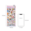 Set de Stickers Accesorios y comida Vintage