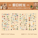 Set de Stickers Accesorios y comida Vintage