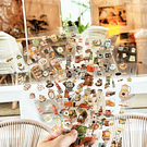 Set de Stickers Accesorios y comida Vintage