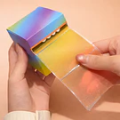 Cajita tipo posit adhesivo diseños Tornasol