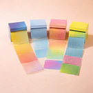 Cajita tipo posit adhesivo diseños Tornasol