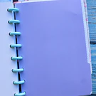 Libreta de Disco tamaño A5 Texturizada diseño Mariposa