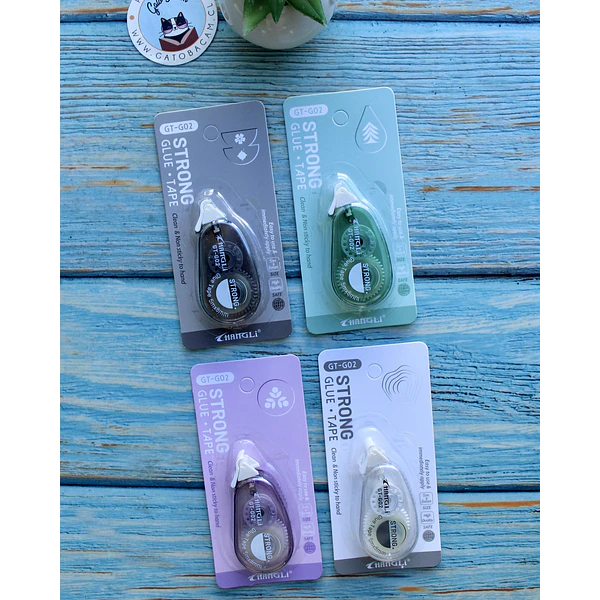 Cinta adhesiva pegamento 5mts