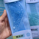 Set de reglas en tonos pasteles