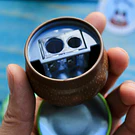 Sacapuntas con deposito diseño frutas 