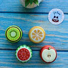 Sacapuntas con deposito diseño frutas 