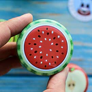 Sacapuntas con deposito diseño frutas 